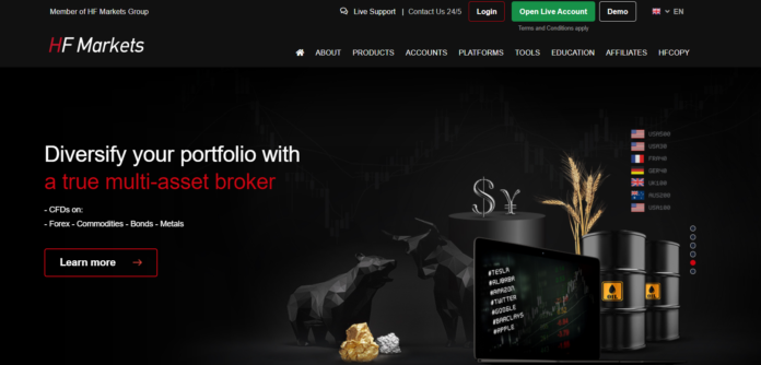 HF Markets is an online broker that provides financial investment services to traders all over the world.