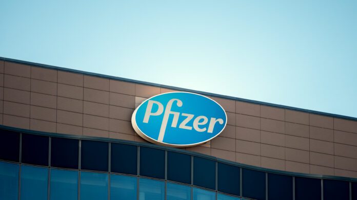 US pharmaceutical company Pfizer's first-quarter net profit fell 98 per cent to US$41 million.